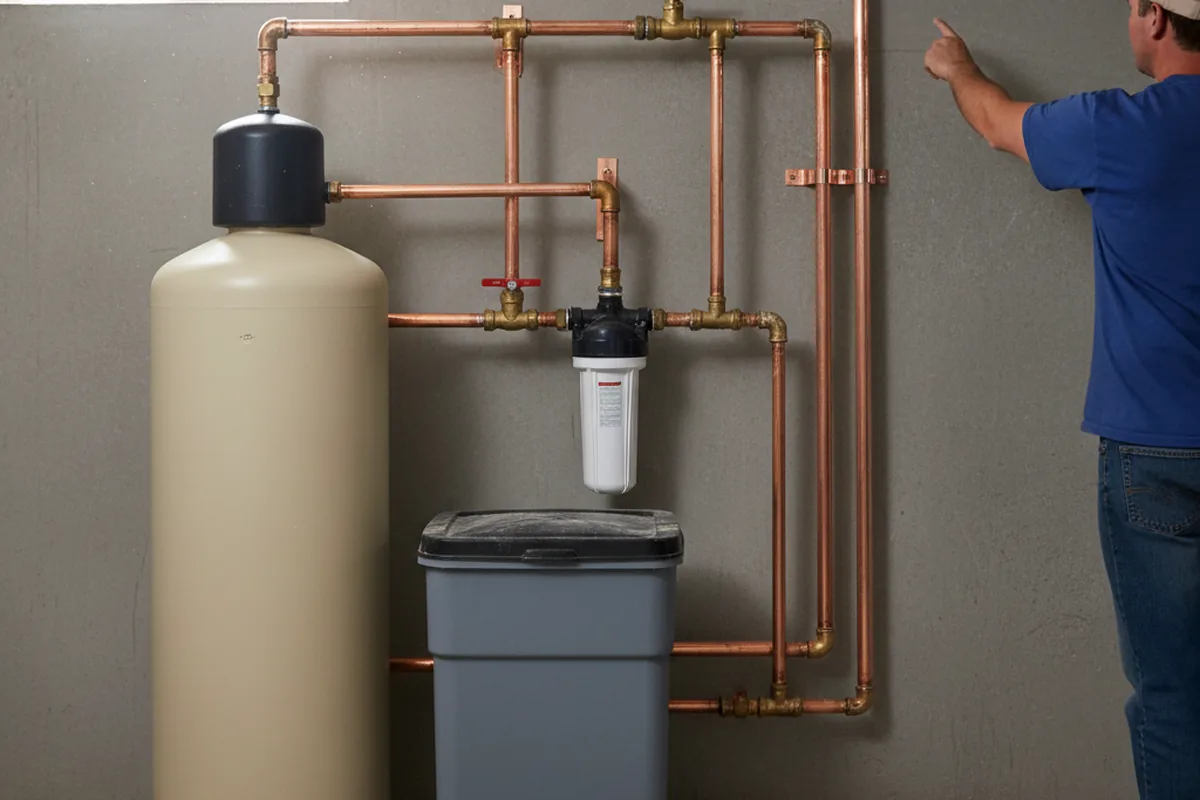 Whole-house water treatment system installed in Holliston